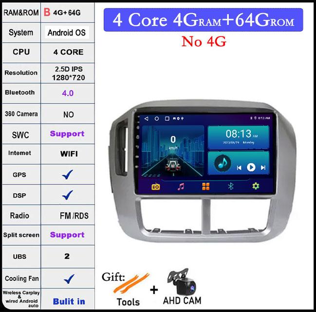 9 Lnch For Honda Pilot 2006 2007 2008 Car Radio Video Multimedia QLED Navigation GPS IPS 4G Wifi Stereo Screen Auto
