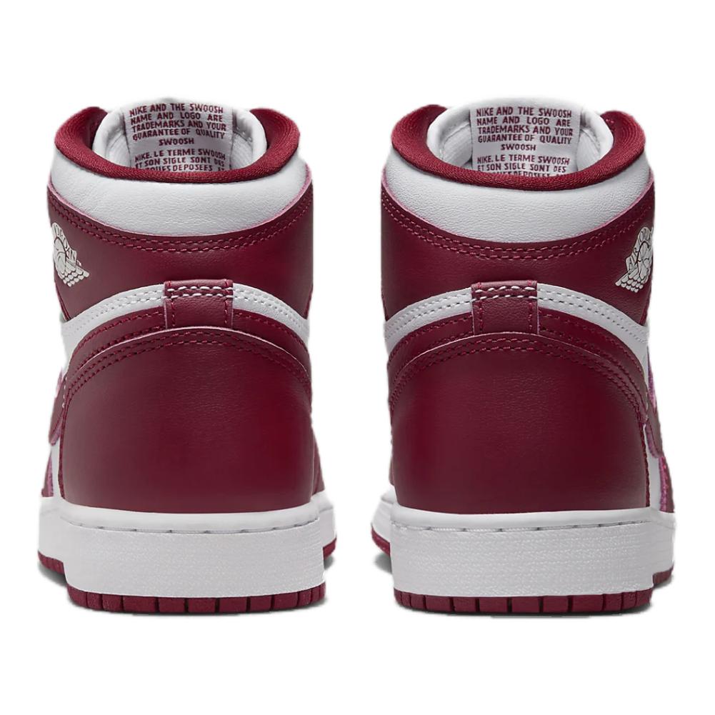 Air Jordan 1 Retro High OG GS Artisanal Red Dětské tenisky Bílá Týmově červená FD1437-160