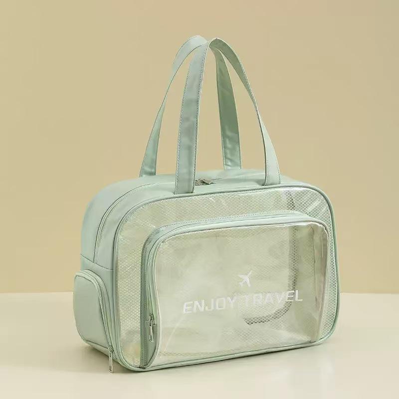 Large Capacity Wet/Dry Swim and Fitness Bag with Shoe Compartment, Toiletry, and Makeup Storage