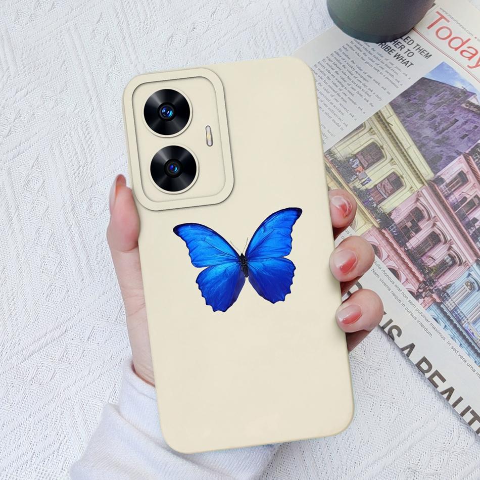 For OPPO Realme C55 C35 C33 C31 Phone Case Upgrade Camera Protection Liquid Silicone Bumper Cover For Realme C 55 35 33 31 Shell