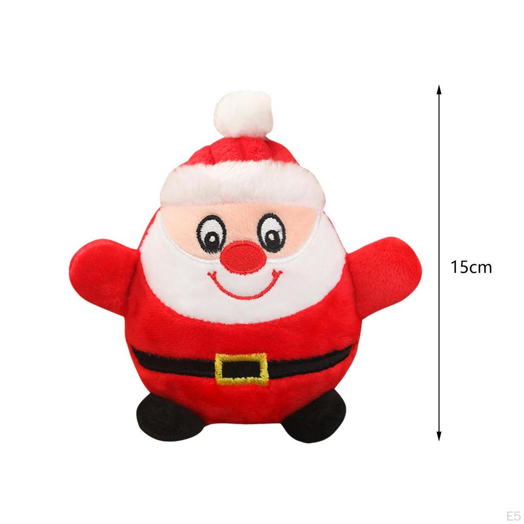 Christmas Dog Toys Durable Puppy Enrichment Toy Plush Chew for Small Medium and Large