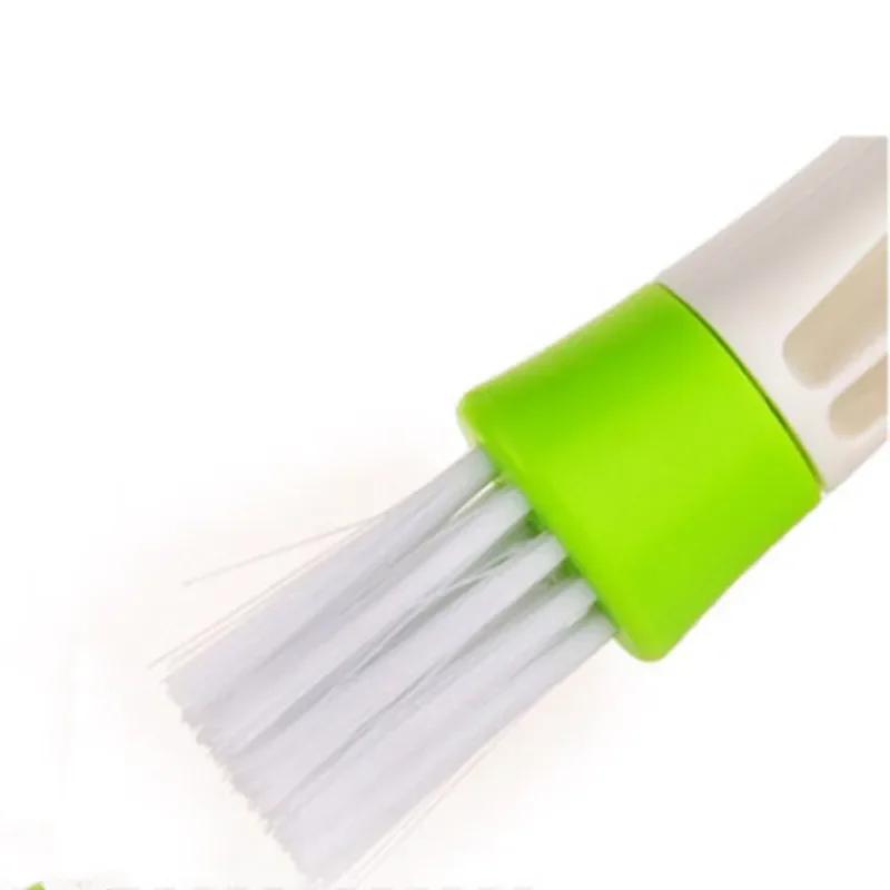 Double Head Cleaning Brush Keyboard Dust Air Conditioner Cleaner Household Computer Clean Tool Shutter Dusts Duster Brushs 1pcs