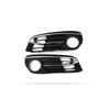 Pair Front Bumper Fog Light Chrome Grill Grille Trim Panel For BMW F10 F11 F18 525d 528i 535i 2014-2016 51117331737 51117417785