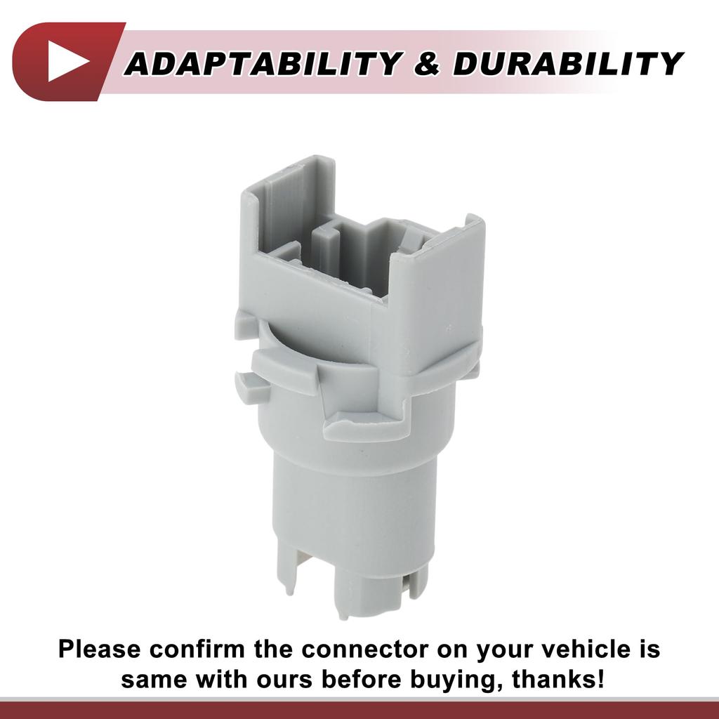 ACROPIX Kompatibel für Honda Accord Odyssey Civic 1998-2019 1 Stück Rückfahrlichtfassung Nummer: 33513S84A01 Lampenbirnenstecker 2-polig