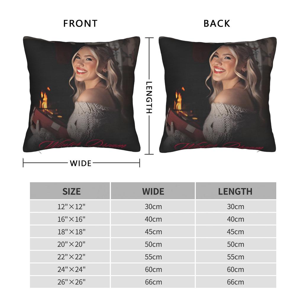 Freya Skye Singer Tour 2026 Povlaky na polštáře Merch Potiskovaný povlak na polštář Dekor Potah na polštář Domov Více velikostí