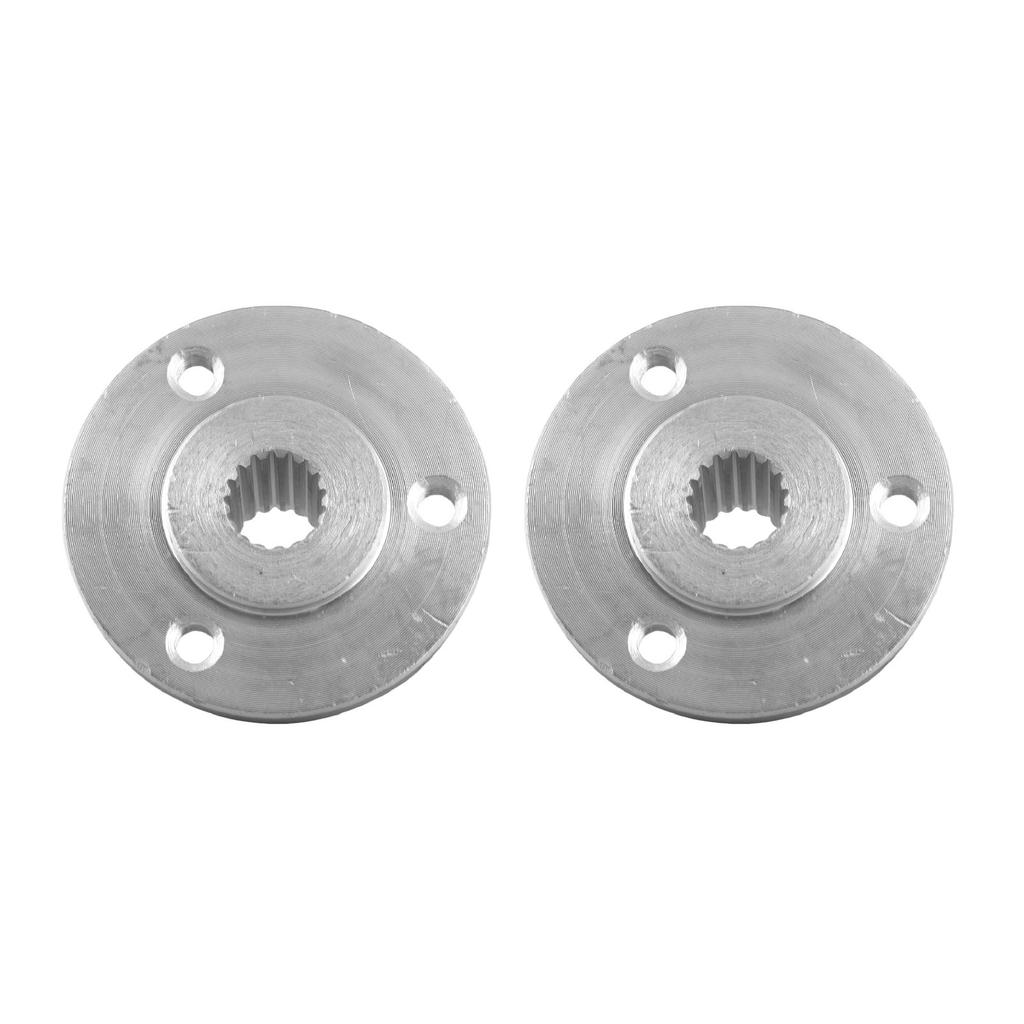 Pair of 17T 3 Stud Rear Wheel Hub Shaft Steel Alloys Rear Axle Wheel Hub for Quad Bike ATV Dune Go Kart with 5 Inch