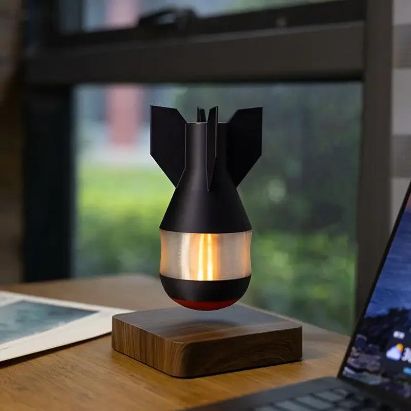 

Новый Maglev Fun Украшение Светильник Настольное Украшение Атмосфера Киберспортивной Комнаты Ночной Светильник Креативный Пластиковый Домашний Декор Детский Подарок