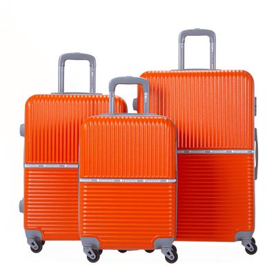 Set of 3 Rigid Suitcases (L-76cm) (M-66cm) (S-56cm) AXA ORANGE