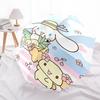 1pc Cinnamoroll Fruit Basket with Automatic Opening/Closing Umbrella - Portable Folding Design, 8-Bone Iron Frame Outdoor Umbrella, Festival Gift for
