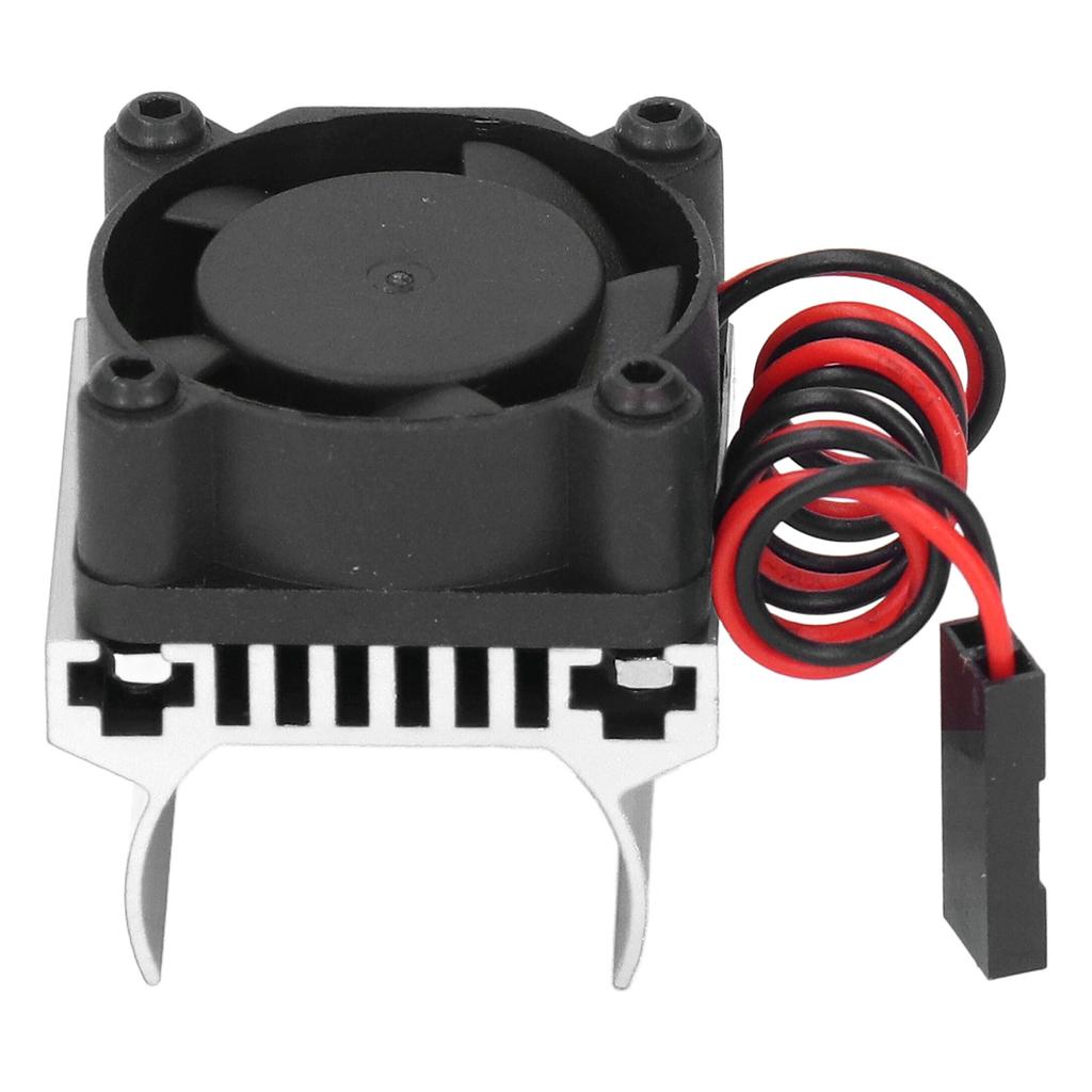 RC Motor Cooling Fan Heatsink Fan RC Accessory for Traxxas 1 18 Remote Control Car Silver