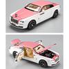 Model auta Wraith v měřítku 1/22, stahovací autíčko se zvukem a světlem pro děti Batole Kluci Dívčí Dárková kolekce