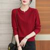 Fall Winter Women's Plus Size Sweater Short Crew Neck Knitwear Sweater Loose Pullover Knit Top Stretch Jumper