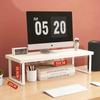 Office Desktop Computer Stand Rack Bracket Raised Shelf Laptop Monitor Wooden Table Home Storage Holders Utility Accessories