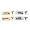 Keyless Luggage Lock 65 X 29mm Fixed Lock Home Hardware Accessories Combination Lock  Jewelry Box