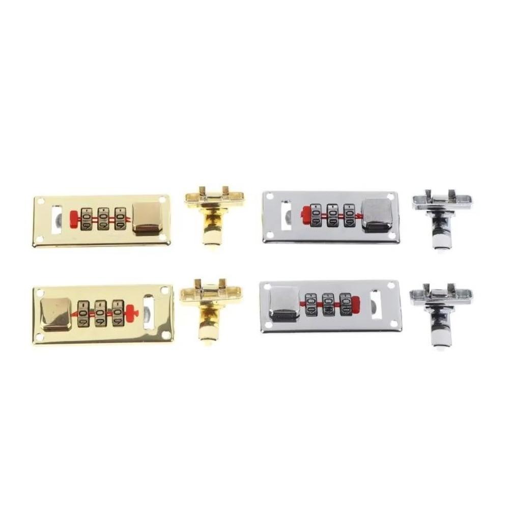 Keyless Luggage Lock 65 X 29mm Fixed Lock Home Hardware Accessories Combination Lock Jewelry Box