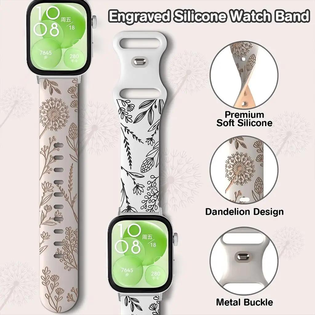 New Silicone Strap For Huawei Fit4 Pro Two-tone Silicone Replacement Women Watch Band for Huawei Fit3 Fit2 Fit4 Watch Accessory