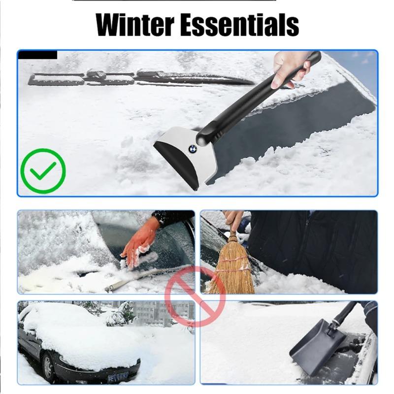 1 szt. Skrobaczka do lodu na samochód Łopata do śniegu Skrobak do usuwania lodu Narzędzie do czyszczenia do BMW M M1 M2 E46 E60 E90 F30 E36 F10 E87 Akcesoria samochodowe
