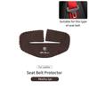 Car Seat Belt Buckle Clip Protector Case Anti-Scratch Cover For Alfa Romeo Giulietta GT 159 147 156 Mito Brera Giulia Spider F1SA0 
