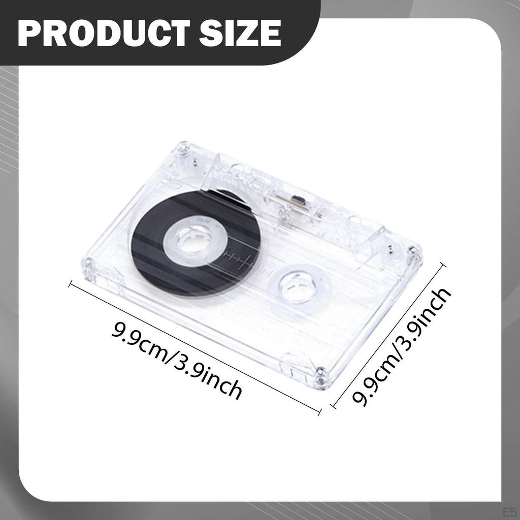 Blank Audio Cassette, Professional, Recordable Cassette for Lectures, Seminars, Studio