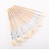 Soft Wool Touch-Up Brush for Glass, Ceramic, and Gongbi Painting with Gold/Silver Leaf Application