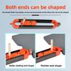 Multifunctional Woodworking Measuring Irregular Contour Marking Ruler Contour with Lock Adjustable Irregular Arc Precise Measurement Tool