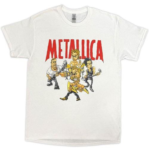 Metallica Unisex Adult Load Chavez Cartoon T-Shirt
