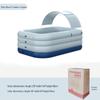 Nuoao Automatic Inflatable Canopy Pool for Kids and Family - Foldable Outdoor Swimming Pool
