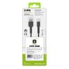 Cabo USB-A para USB-C 1,5 m - preto