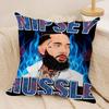 RAPPER NNipsey HHussle Cushion Cover Soft Plush Fabric DoubleSided Printed Cushion Covers for All Seasons Home Decor