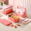 Japanese-style Student Lunch Container Microwavable Food Storage Box  Outdoor