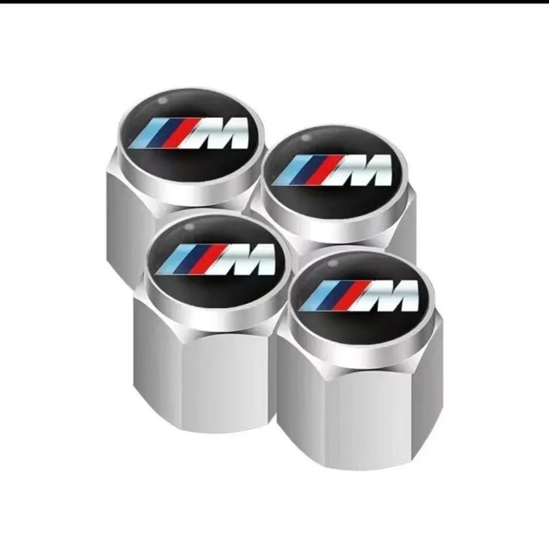 

4pcs Car Wheel Tire Styling Tire Valve Air Nut Cover Car Logo Accessories For BMW E46 E52 E53 E60 E90 E91 F30 F20 F10 F15 M3 M5