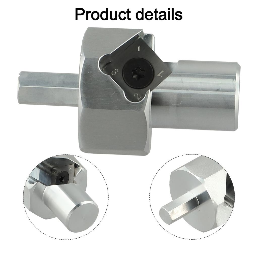 High Performance Woodworking Chamfer Reamer Precision Alloy Blade Compatible with Standard For Electric Drill Shanks