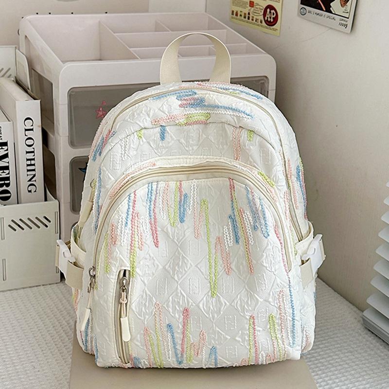 

Высококачественный маленький школьный рюкзак для девочек, студенток колледжа, детей, милый детский полосатый маленький рюкзак для детского сада