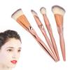 4pcs Makeup Brushes Set Brown White Brush Hair Face Make Up Brush Beauty ToolSet