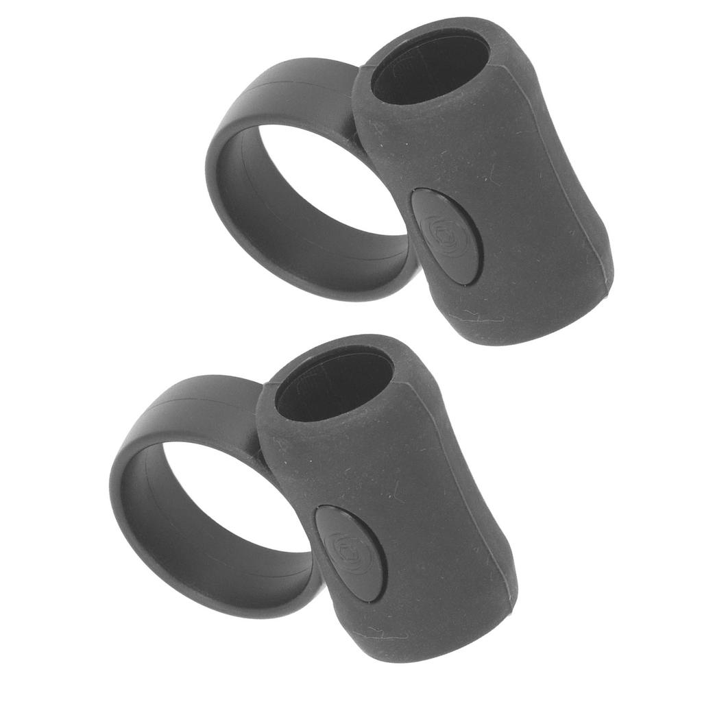 2 Pcs stick Control Clip Auxiliary Stick Grip ABS Silicone Finger Controller for Practice