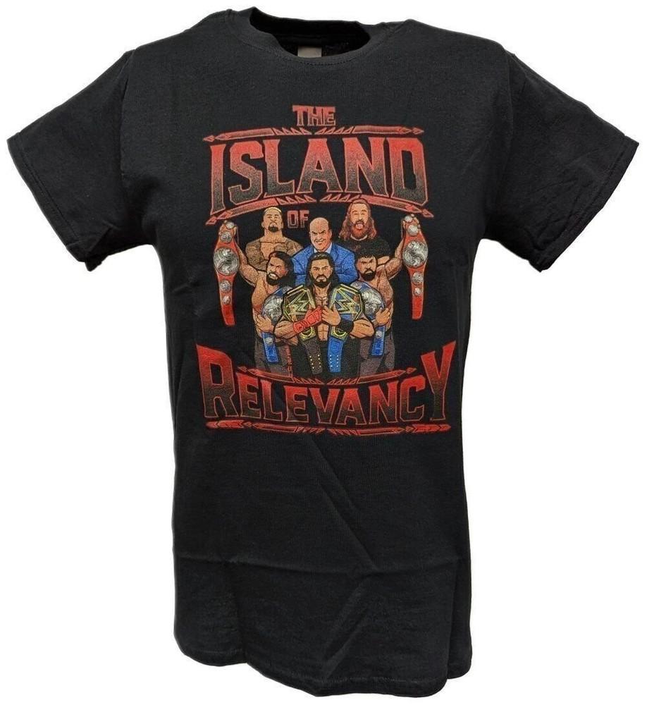

Bloodline Roman Reigns Paul Heyman Island of Relevancy T-shirt 4XL