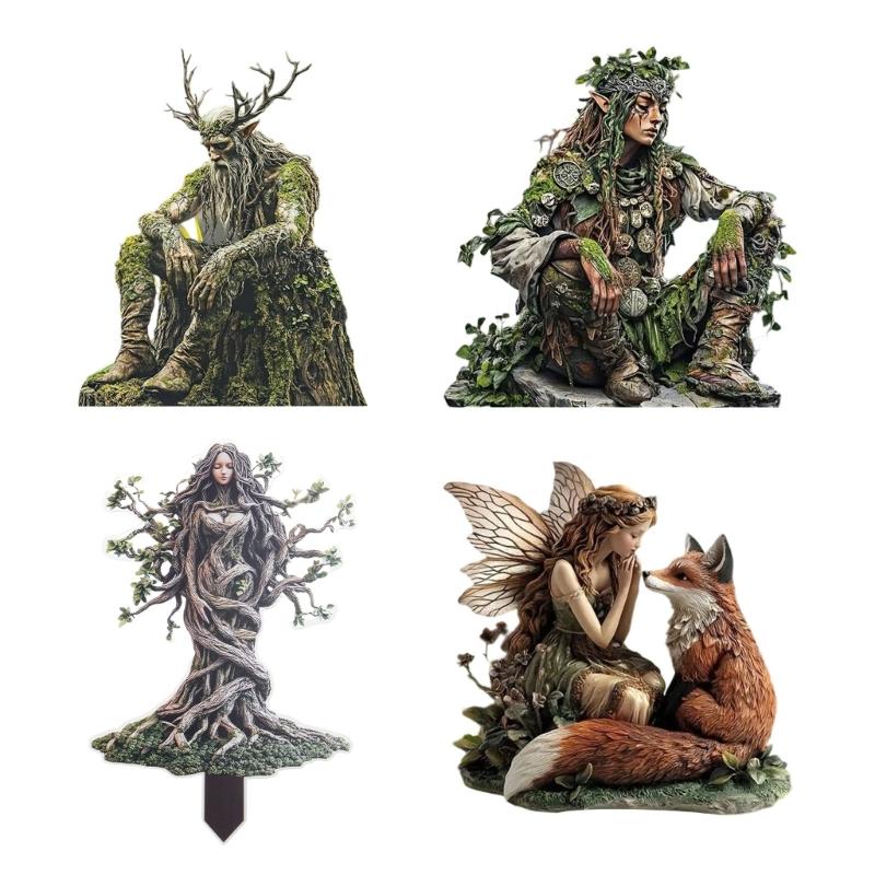 Fantasy Elf Decoration Made Of Acrylic Perfect For Kids Home