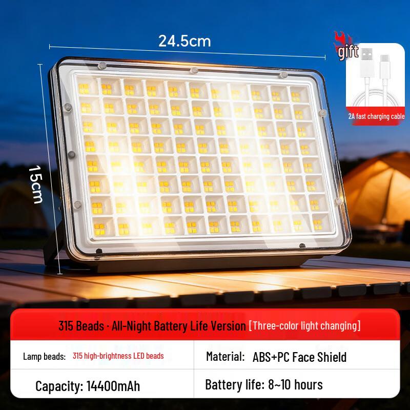 Lishi Portable Outdoor LED Camping and Stall Light