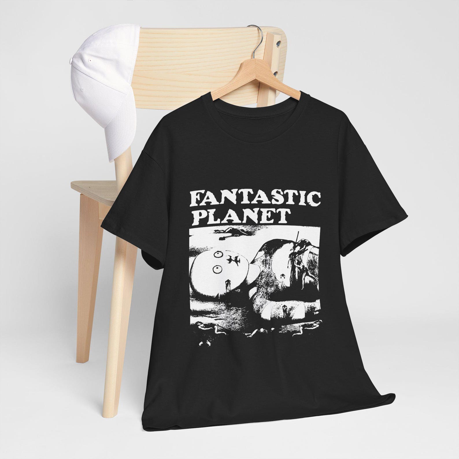 Surreal Sci-Fi World Shirt Psychedelic Art Tee 4XL