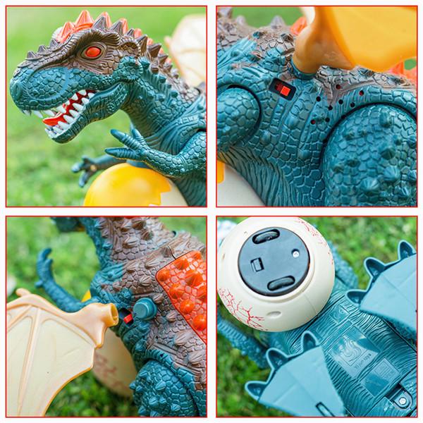 Electric Kids Children Walking Dinosaur T-Rex Figure Toys With Light Sound Gifts 