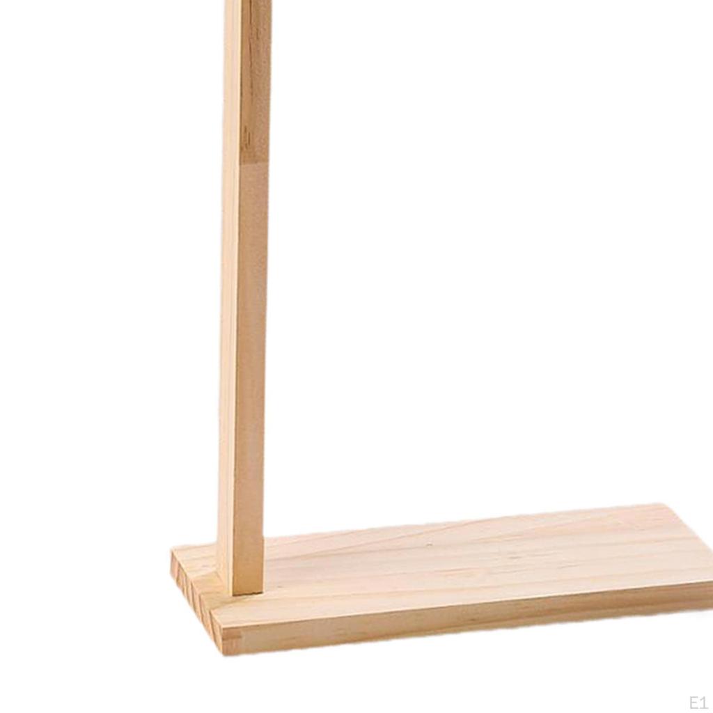 Kopfhörerständer für Schreibtisch, Hölzerner Zuhörerhalter, Vielseitige Tischplatten -Holzspiel -headset -ständer,