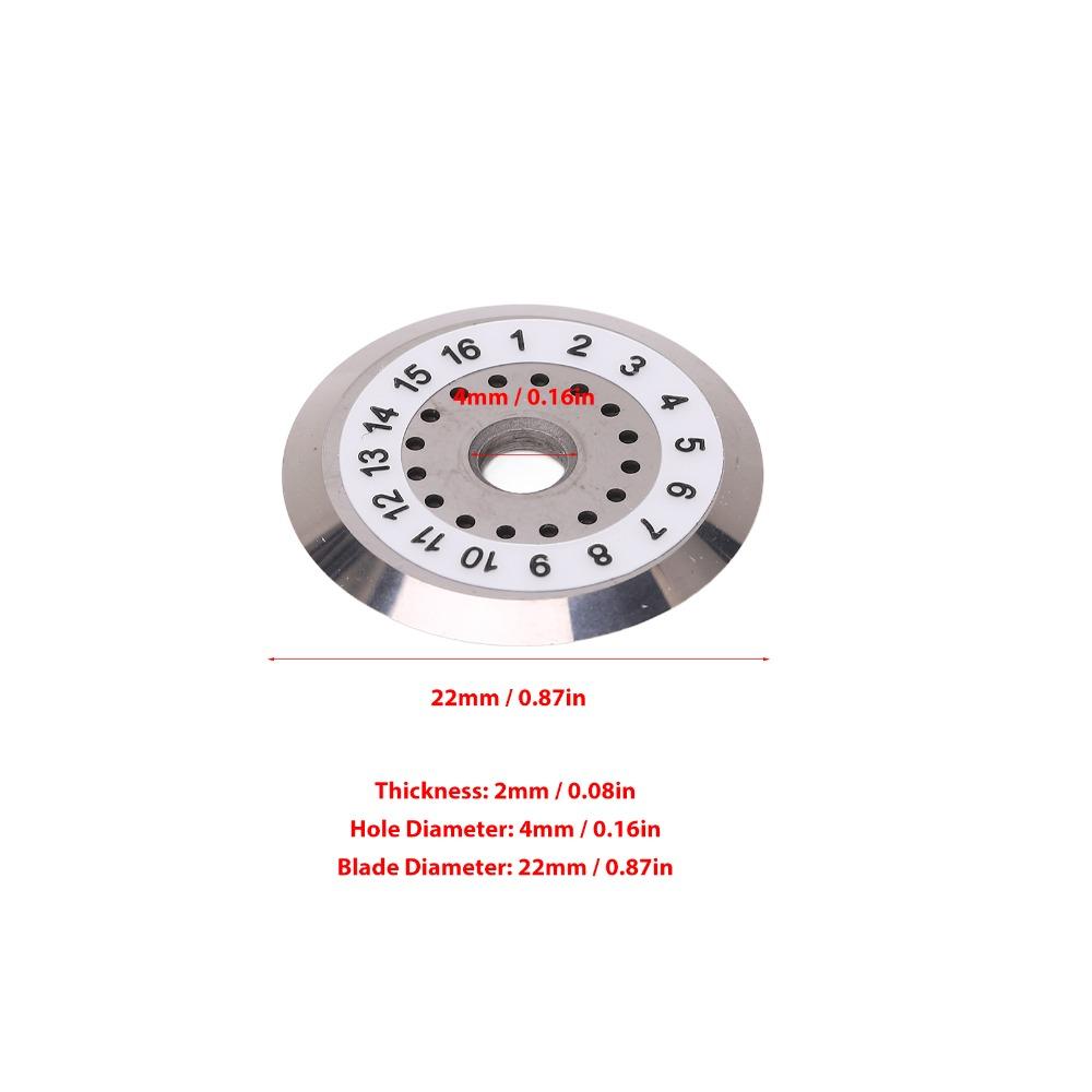 Optical Cutter Blade Fiber Optical Cutting Wheel 22mm Fiber Replacement Blade for Fiber Cutter