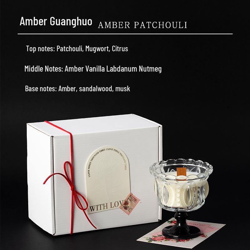 French Pearl Romantic Scented Soy Candle Gift Box - Smokeless High-End Engagement & Birthday Party Favor