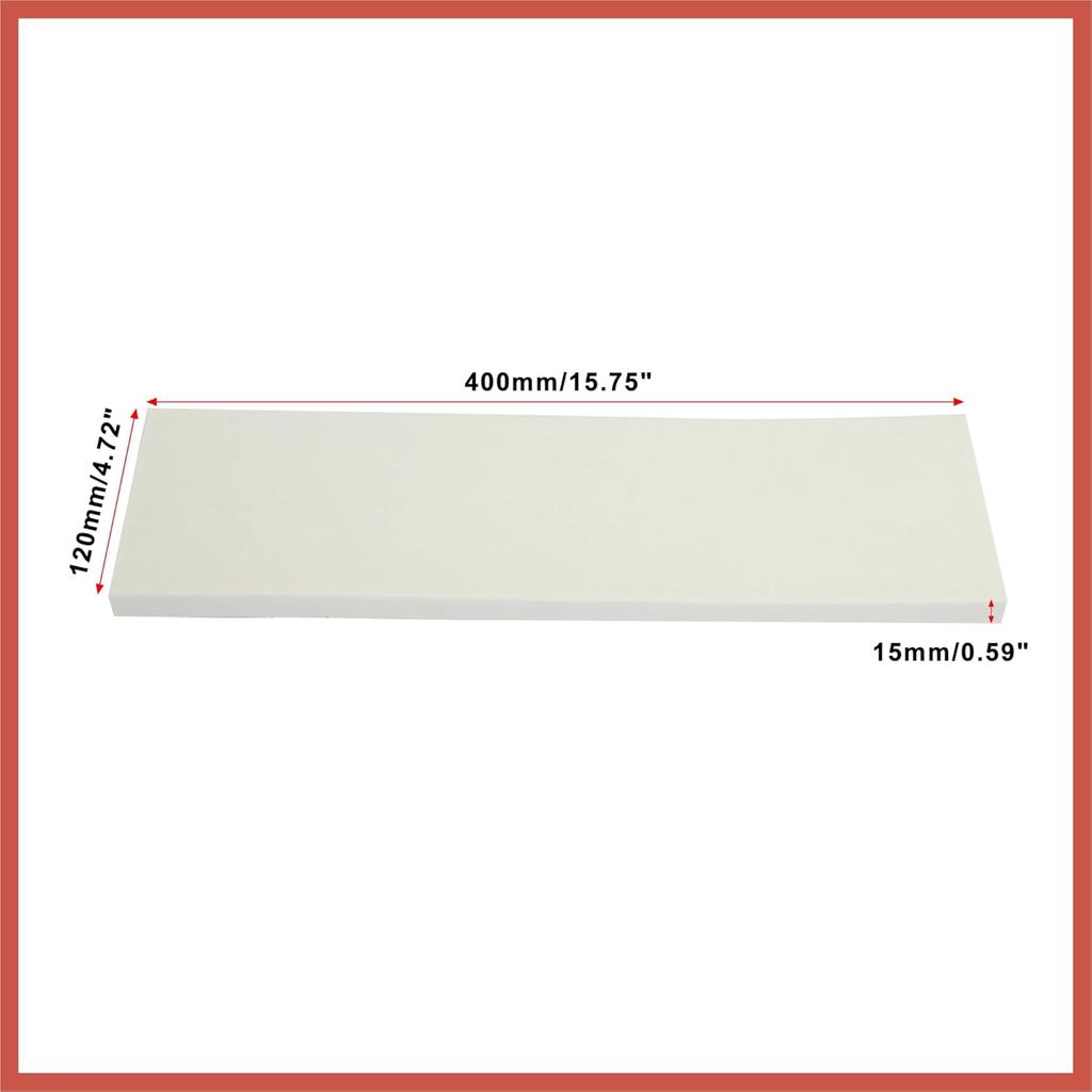 ACROPIX 400x120x15mm 2pcs Car Garage Wall Guard Door Bumper Protector Anti Collision Waterproof White Car Parts