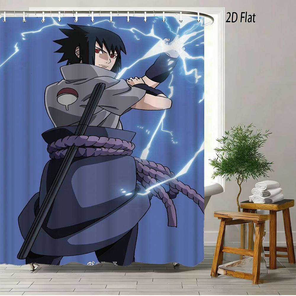 

Dragon Ball Z Trunks Multi-Form Collage Scene 2D Print Waterproof Shower Curtain, Vibrant Cosmic & Battle Background With Super W60H190(CM)-1 Pcs