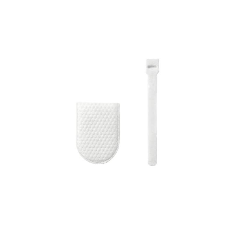 Water Faucet Filter Bag, Kitchen Tap Water Filter Cotton, Dormitory Household Filter Cloth, Outlet Water Splash-proof Filter Device 10 cotton bags + 2 straps