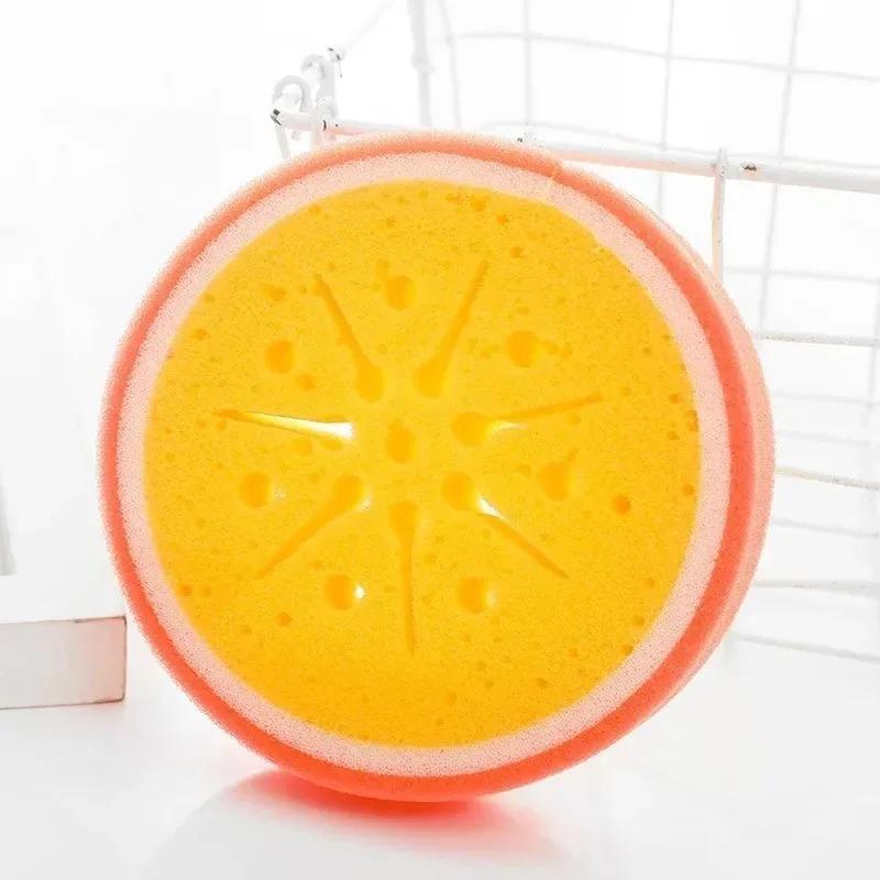 

1PC Creative Cleaning Sponge Fruit Shape Washing Dishes Sponge Thickened Dishwashing Wipe Household Cute Kitchen Accessories