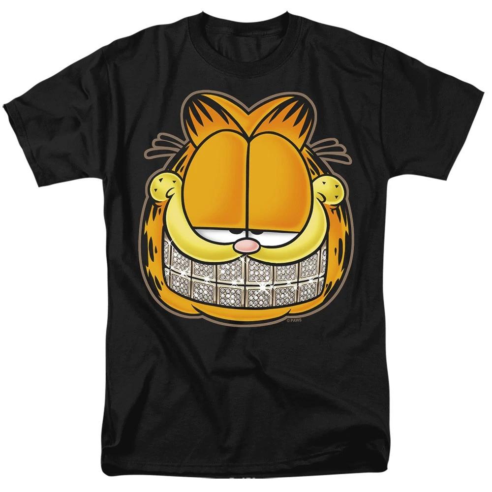 Garfield - Nice Grill -  Unisex Short Sleeve Children s T-shirt - Black 110