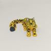 3D Printed Animals Figurine Articulated Simulation Figurine Cute Snow Leopard Model  Home Decor