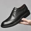 First Layer Cowhide Casual Leather Shoes Business/interview Dress Business Block Leather Inner Heightening Leather Shoes Derby Shoes